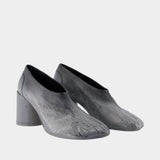 Escarpins Court - MM6 Maison Margiela - Cuir - Noir