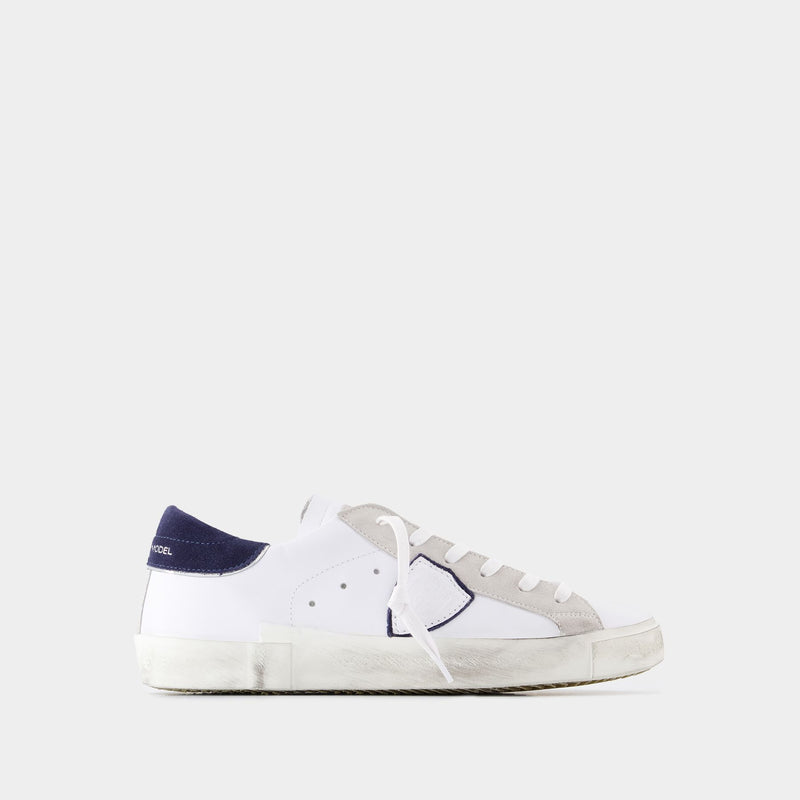 Sneakers Prsx Low - Philippe Model - Cuir - Blanc