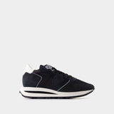 Sneakers Tropez Haute Low - Philippe Model - Toile - Noir