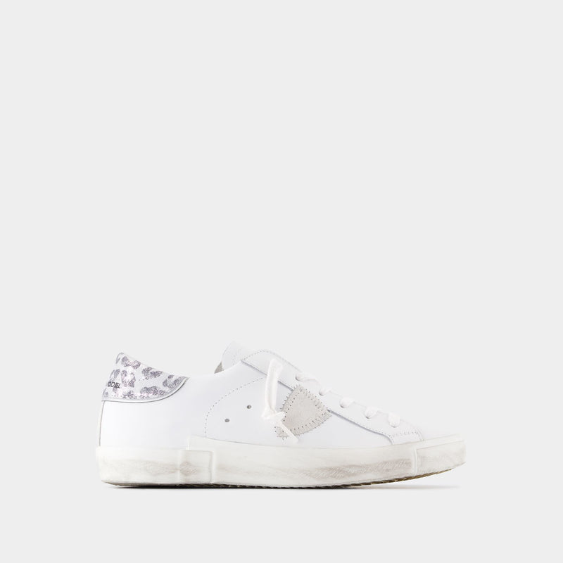 Sneakers Prsx Low - Philippe Model - Cuir - Blanc