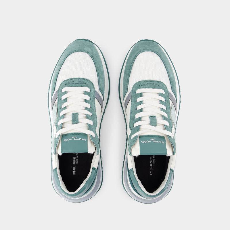 Sneakers Tropez 2.1 Low - Philippe Model - Toile - Vert