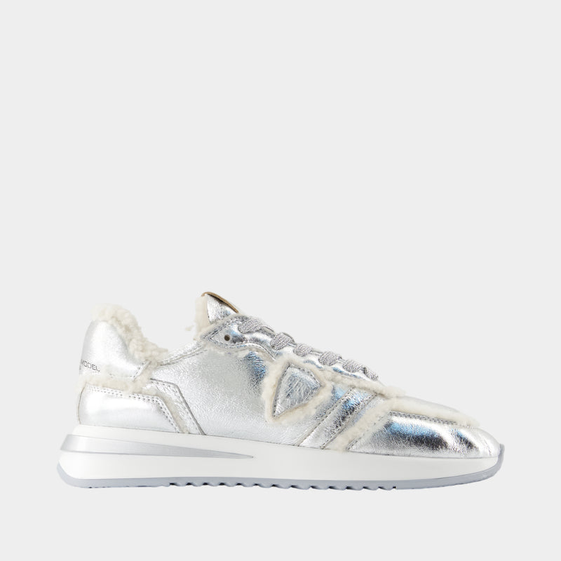 Sneakers Tropez 2.1 Low - Philippe Model - Cuir - Argenté