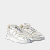 Sneakers Tropez 2.1 Low - Philippe Model - Cuir - Argenté