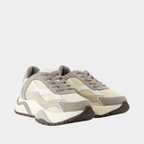 Sneakers Odeon Low - Philippe Model - Cuir - Gris