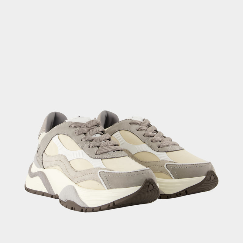 Sneakers Odeon Low - Philippe Model - Cuir - Gris