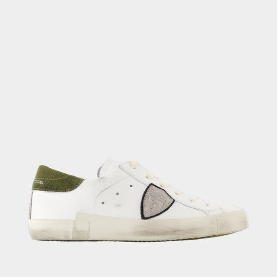 Sneakers Prsx Low - Philippe Model - Cuir - Blanc
