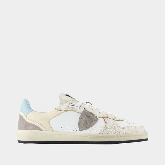 Sneakers Pgal Low - Philippe Model - Cuir - Blanc