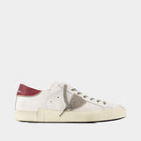 Sneakers Prsx Low Man - Philippe Model - Cuir - Blanc