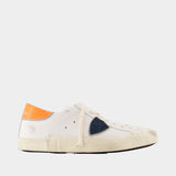 Sneakers Prsx Low Man - Philippe Model - Cuir - Blanc