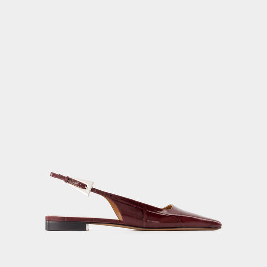 Slingback Bettina 10 - Paris Texas - Cuir - Bordeaux
