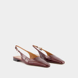 Slingback Bettina 10 - Paris Texas - Cuir - Bordeaux