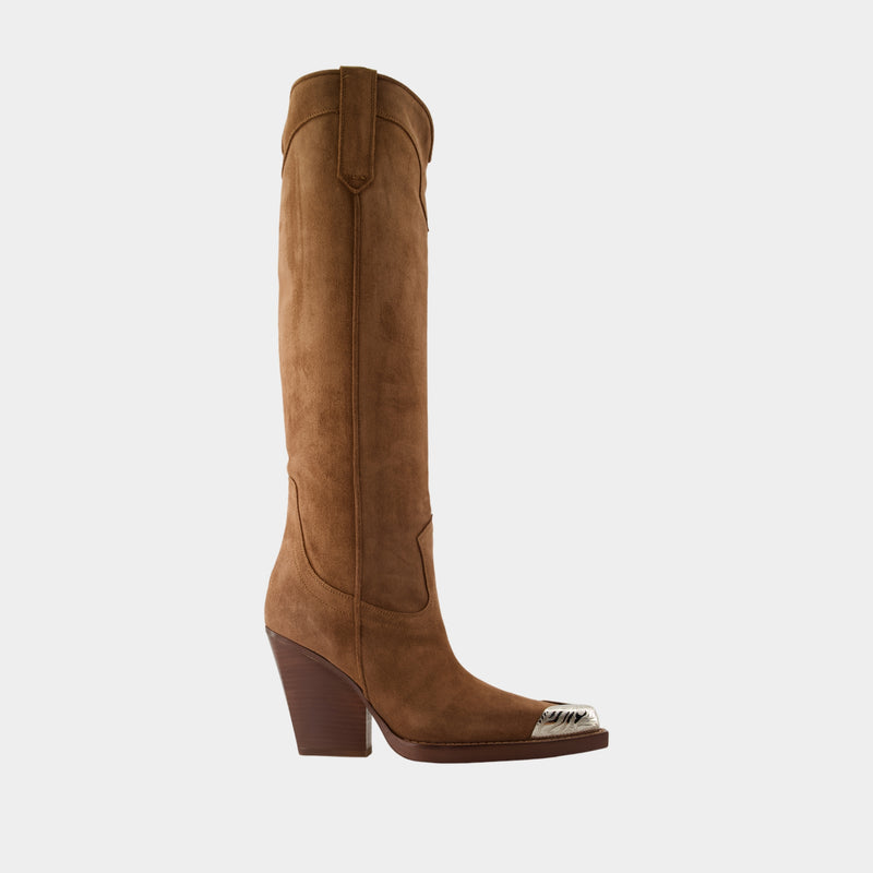 Bottes El Dorado - Paris Texas - Cuir - Marron
