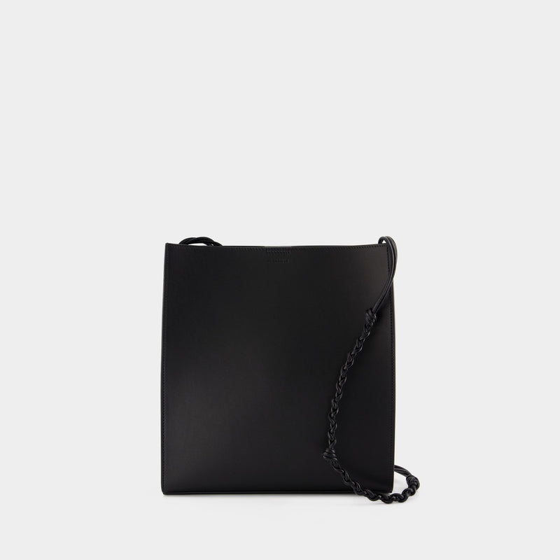 Sac À Bandoulière Tangle Medium - Jil Sander - Cuir - Noir