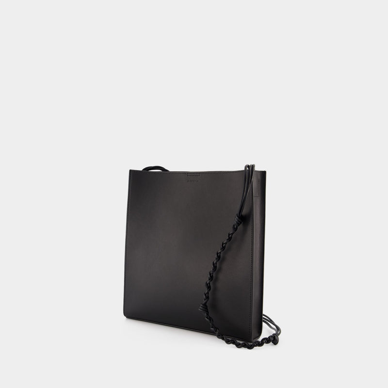 Sac À Bandoulière Tangle Medium - Jil Sander - Cuir - Noir