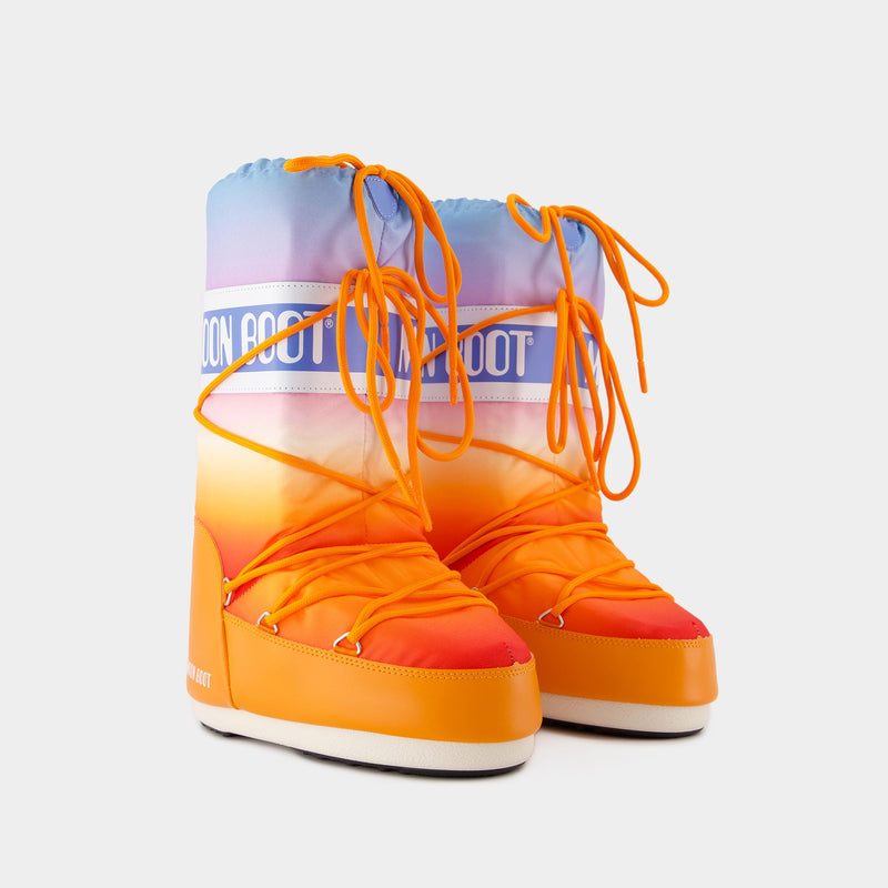 Bottes Icon Sunrise - Moon Boot - Synthétique - Orange