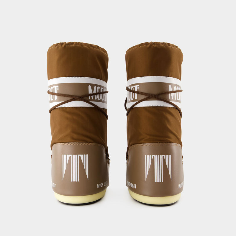 Bottes Icon - Moon Boot - Synthétique - Marron