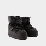 Bottes Icon Low - Moon Boot - Synthétique - Noir