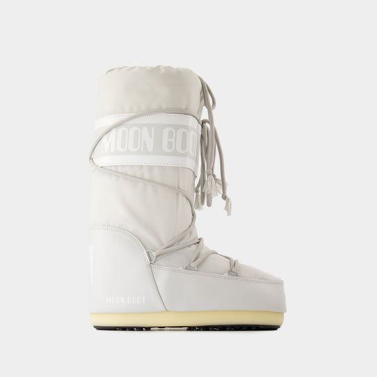 Bottes Icon - Moon Boot - Synthétique - Gris
