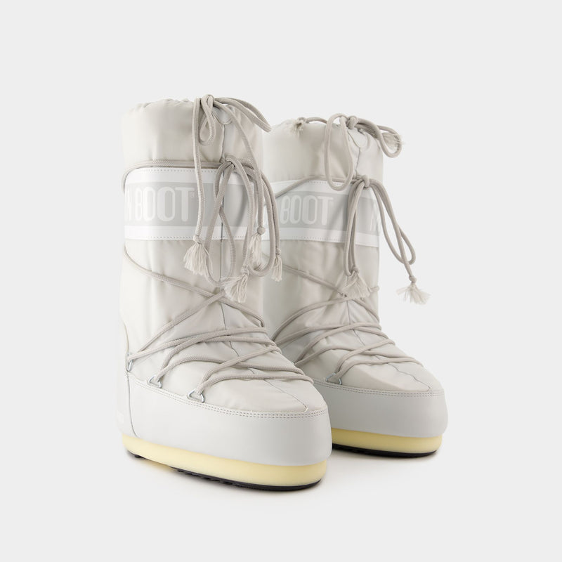 Bottes Icon - Moon Boot - Synthétique - Gris