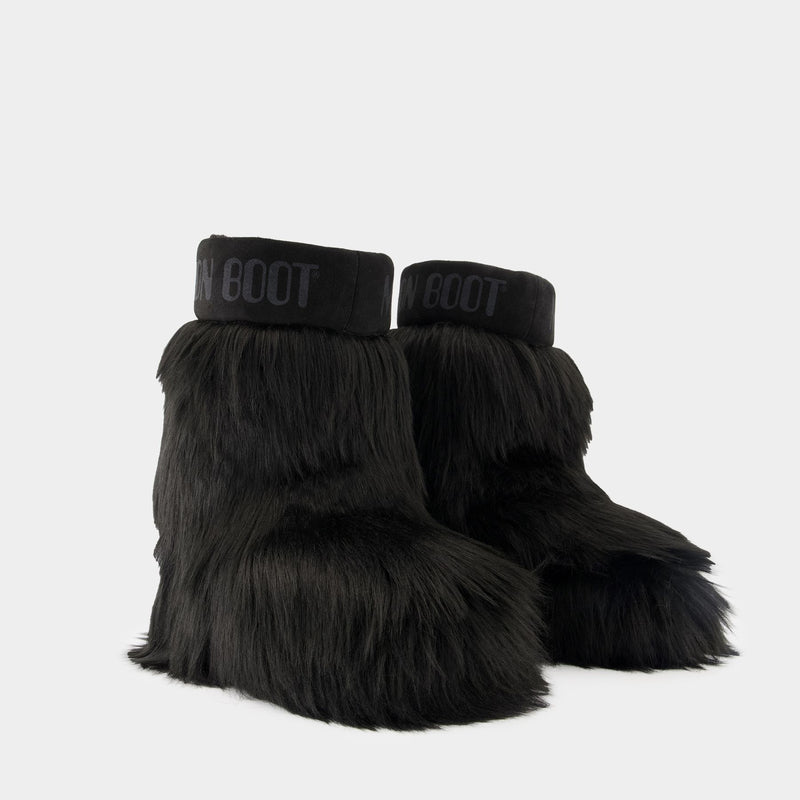 Bottes Icon Yeti Mid - Moon Boot - Synthétique - Noir