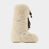 Bottes Icon Curly Extra - Moon Boot - Synthétique - Blanc