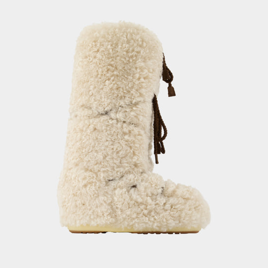 Bottes Icon Curly Extra - Moon Boot - Synthétique - Blanc