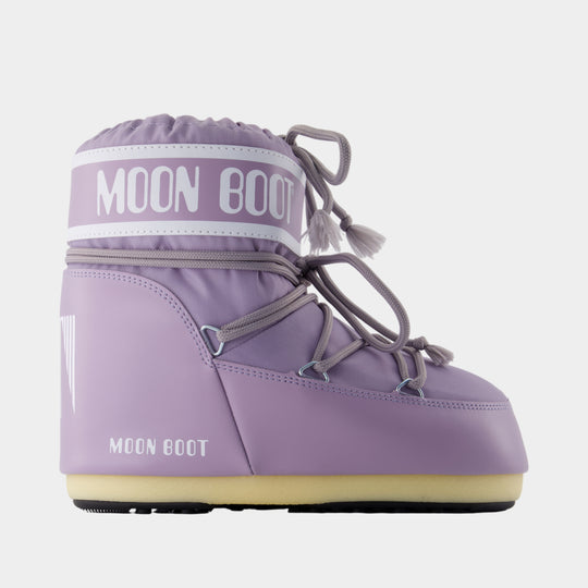 Bottines Icon Low - Moon Boot - Synthétique - Violet