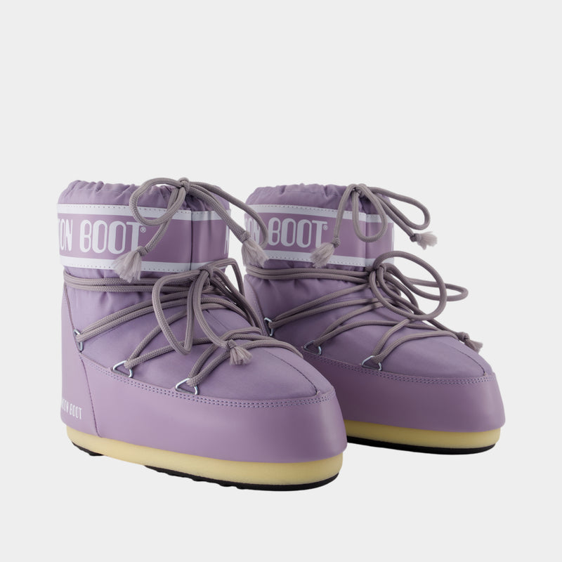 Bottines Icon Low - Moon Boot - Synthétique - Violet