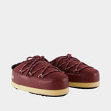 Sandales Evx Mule - Moon Boot - Synthétique - Bordeaux