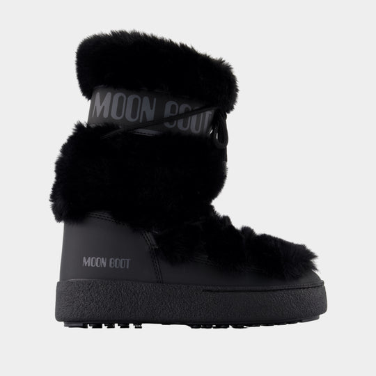 Bottes Ltrack - Moon Boot - Fausse Fourrure - Noir