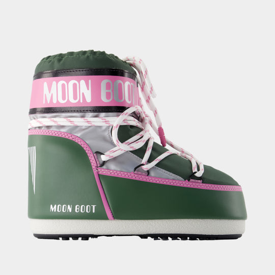 Bottines Icon Low Space Racing - Moon Boot - Synthétique - Multi