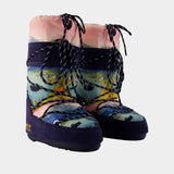 Bottes Mb X Gir Icon Postcard - Moon Boot - Synthétique - Multi
