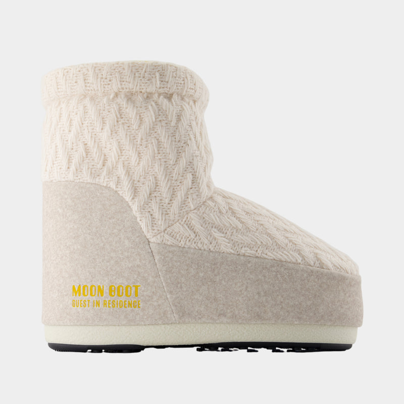 Bottines Mb X Gir Icon Low - Moon Boot - Acrylic - Blanc