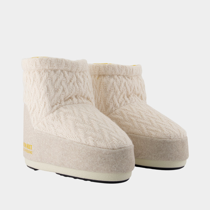 Bottines Mb X Gir Icon Low - Moon Boot - Acrylic - Blanc
