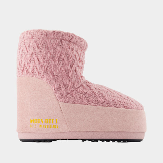Bottines Mb X Gir Icon Low - Moon Boot - Acrylic - Rose