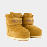 Bottes Icon Strap - Moon Boot - Cuir - Marron