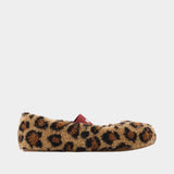 Ballerines - Moon Boot - Cuir - Marron