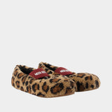 Ballerines - Moon Boot - Cuir - Marron