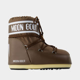 Bottes Icon Low - Moon Boot - Synthétique - Marron