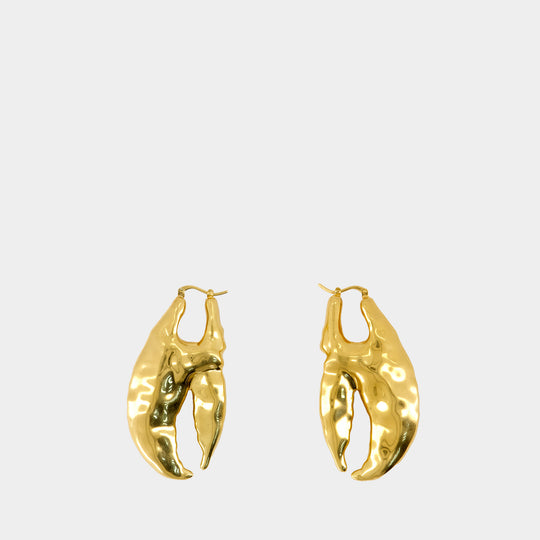 Les Boucles Homard - Jacquemus - Métal - Doré