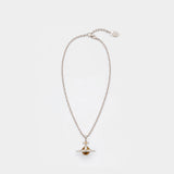 Collier New Tiny Orb - Vivienne Westwood - Métal - Argenté