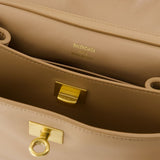 Sac À Main Rodeo Mini - Balenciaga - Cuir - Beige