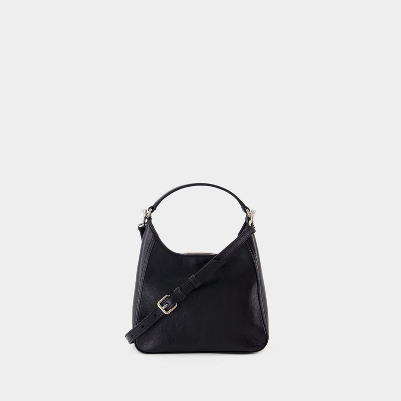 Sac À Main Bb Soft Small - Balenciaga - Cuir - Noir