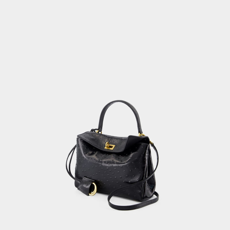 Sac À Main Rodeo Mini - Balenciaga - Cuir Synthétique - Noir