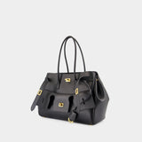 Sac Porté Épaule Bel Air Carry All M - Balenciaga - Cuir - Noir