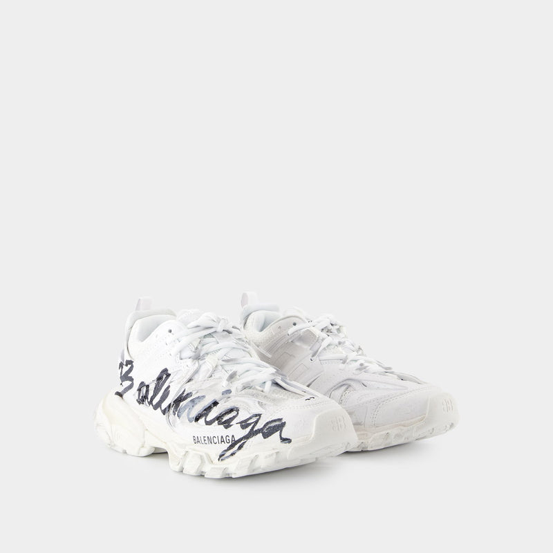 Sneakers Track - Balenciaga - Synthétique - Blanc/Noir