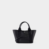 Cabas Navy Revamp Small - Balenciaga - Cuir - Noir