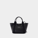 Cabas Navy Revamp Small - Balenciaga - Cuir - Noir