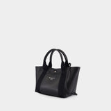 Cabas Navy Revamp Small - Balenciaga - Cuir - Noir