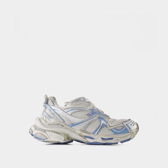 Sneakers Runner 2 - Balenciaga - Synthétique - Blanc